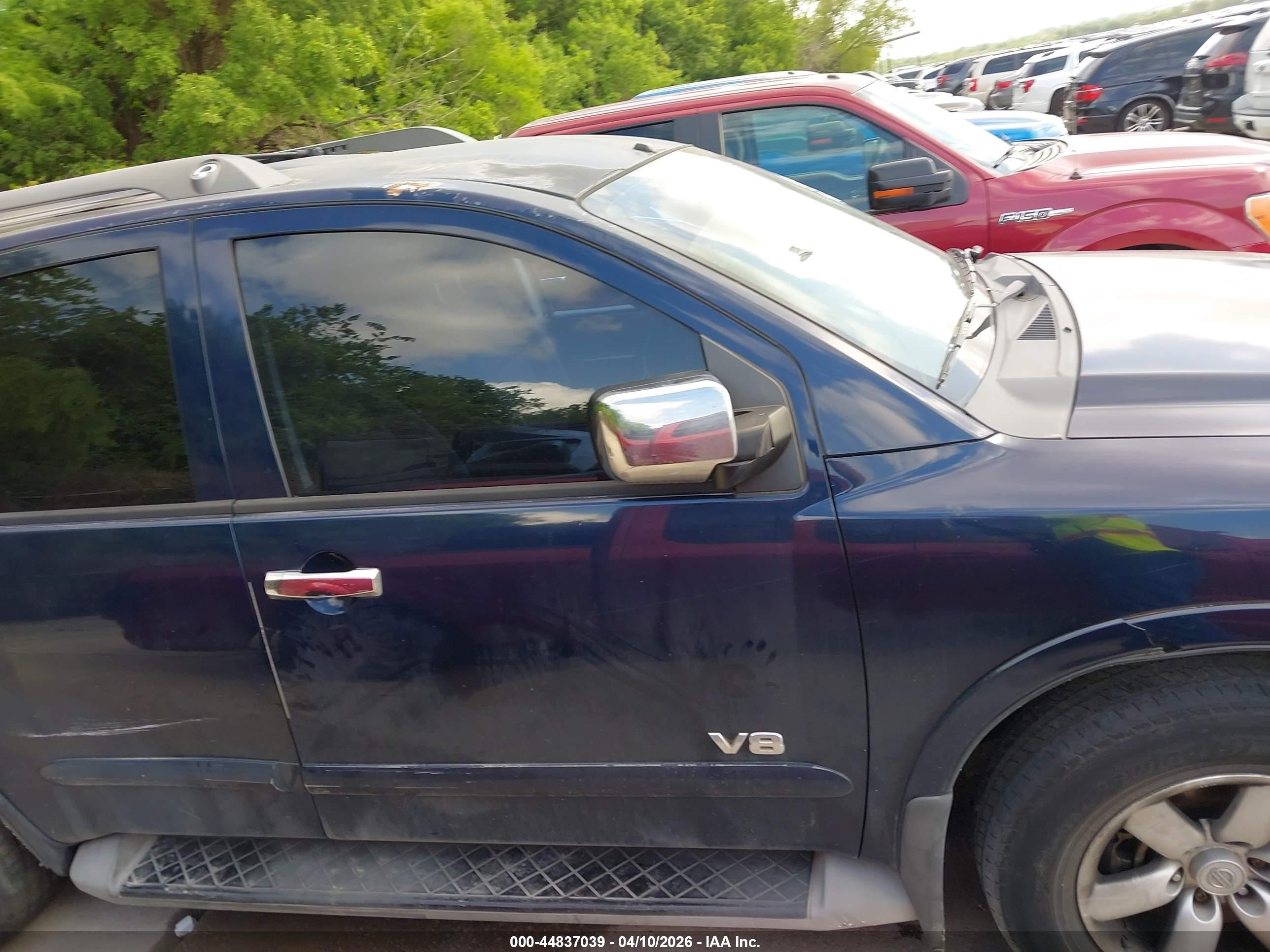 2009 Nissan Armada Se Blue vin: 5N1BA08D19N606304