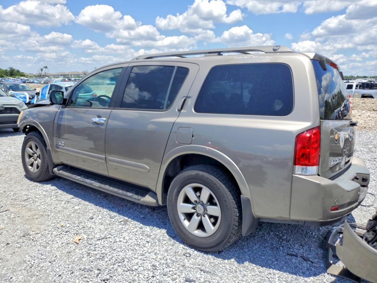 2008 Nissan Armada Se Ffv Beige vin: 5N1BA08D28N605838