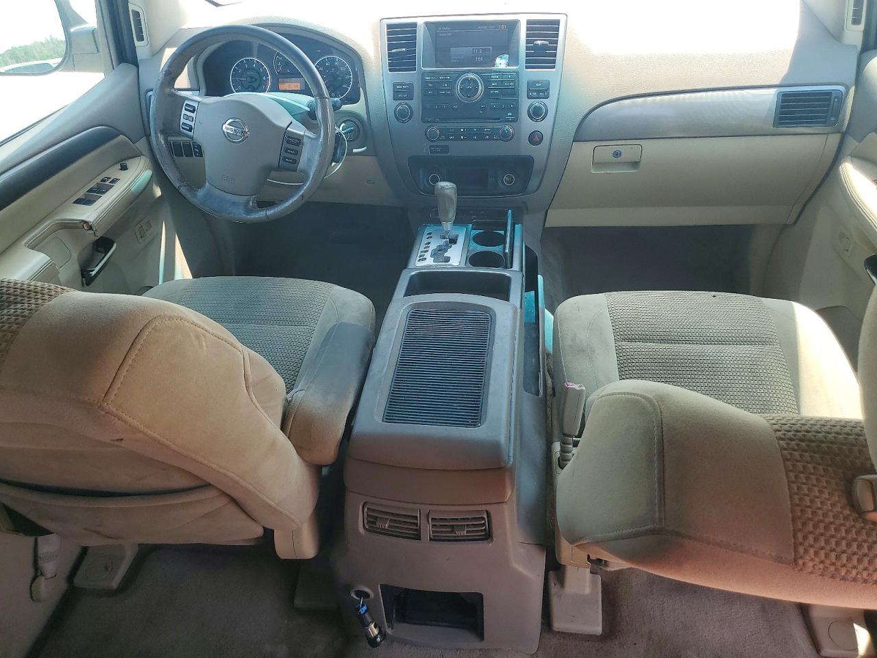 2008 Nissan Armada Se Ffv White vin: 5N1BA08D28N622557