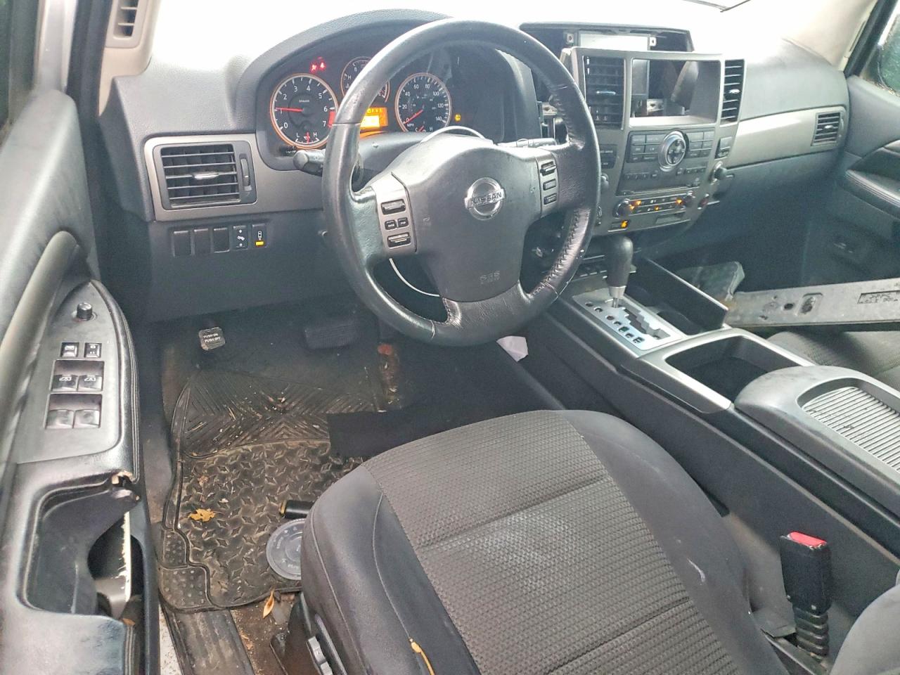 2008 Nissan Armada Se Ffv Silver vin: 5N1BA08D38N620624
