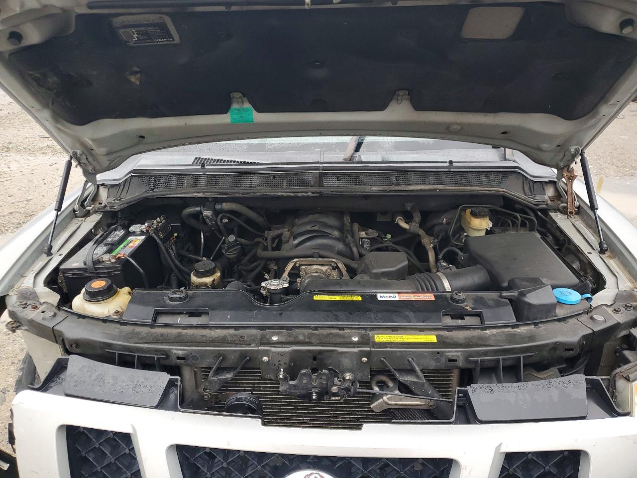 2008 Nissan Armada Se Ffv Silver vin: 5N1BA08D38N620624