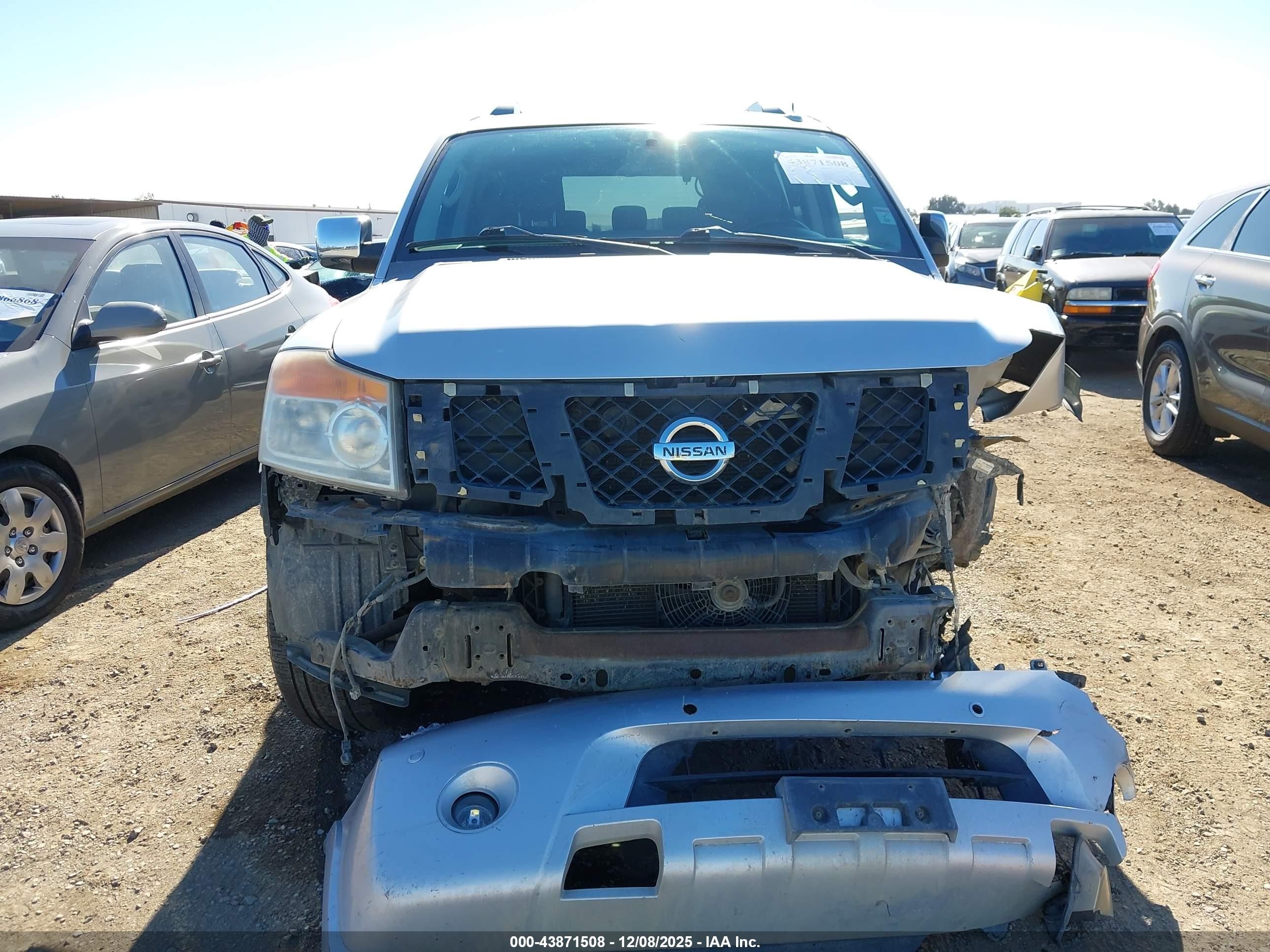 2009 Nissan Armada Se Silver vin: 5N1BA08D49N600061