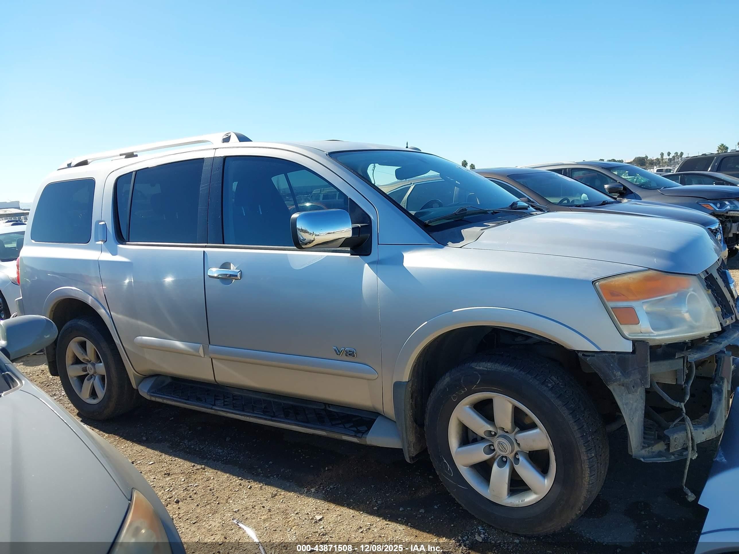 2009 Nissan Armada Se Silver vin: 5N1BA08D49N600061