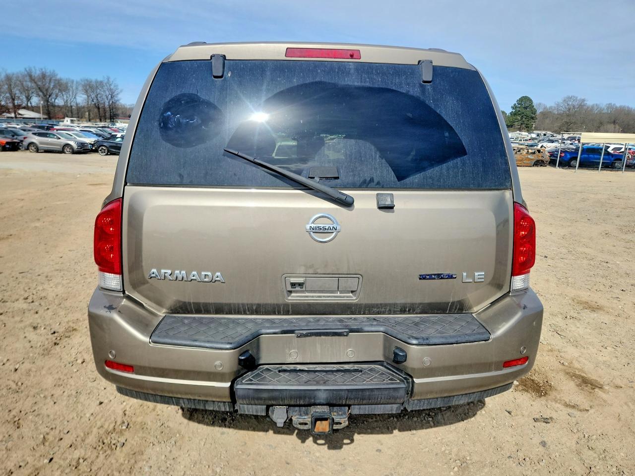 2009 Nissan Armada Se Ffv Brown vin: 5N1BA08D49N601551