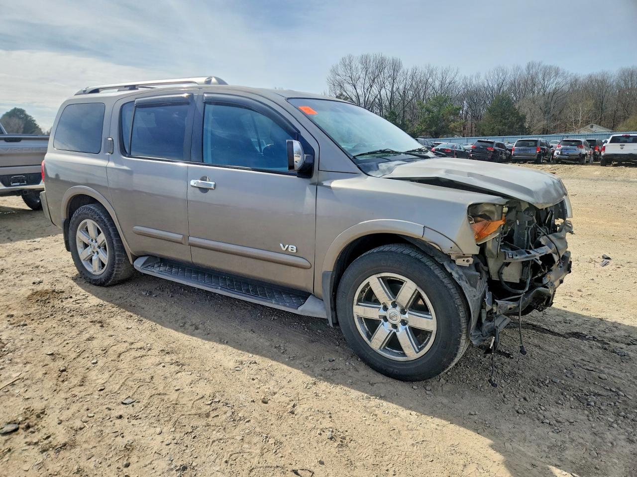 2009 Nissan Armada Se Ffv Brown vin: 5N1BA08D49N601551