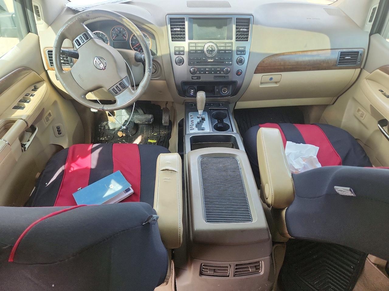 2009 Nissan Armada Se Ffv Brown vin: 5N1BA08D49N601551