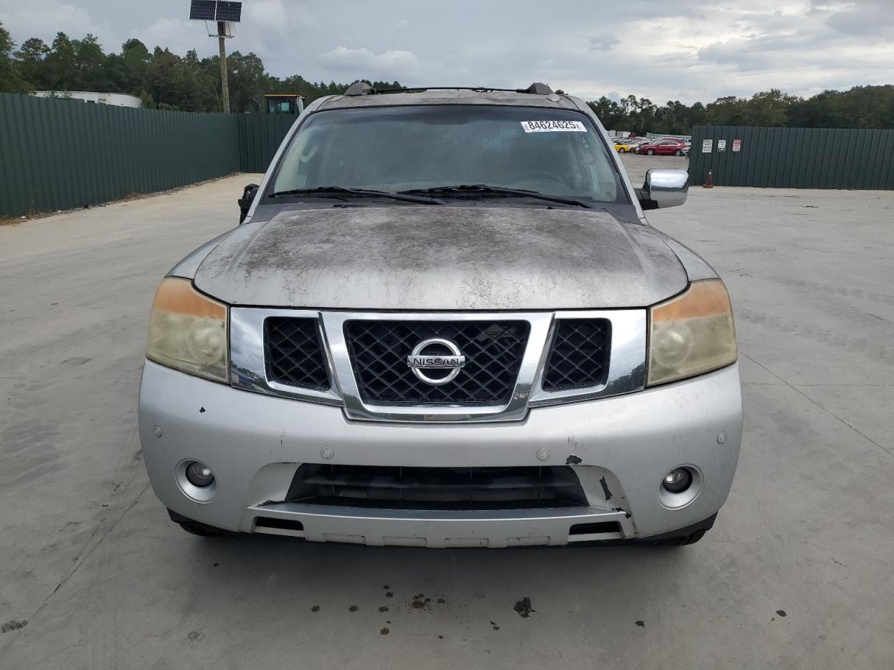 2009 Nissan Armada Se Silver vin: 5N1BA08D49N602389