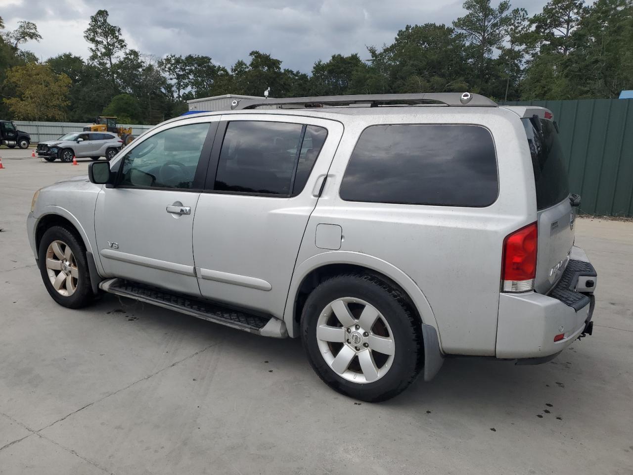 2009 Nissan Armada Se Silver vin: 5N1BA08D49N602389