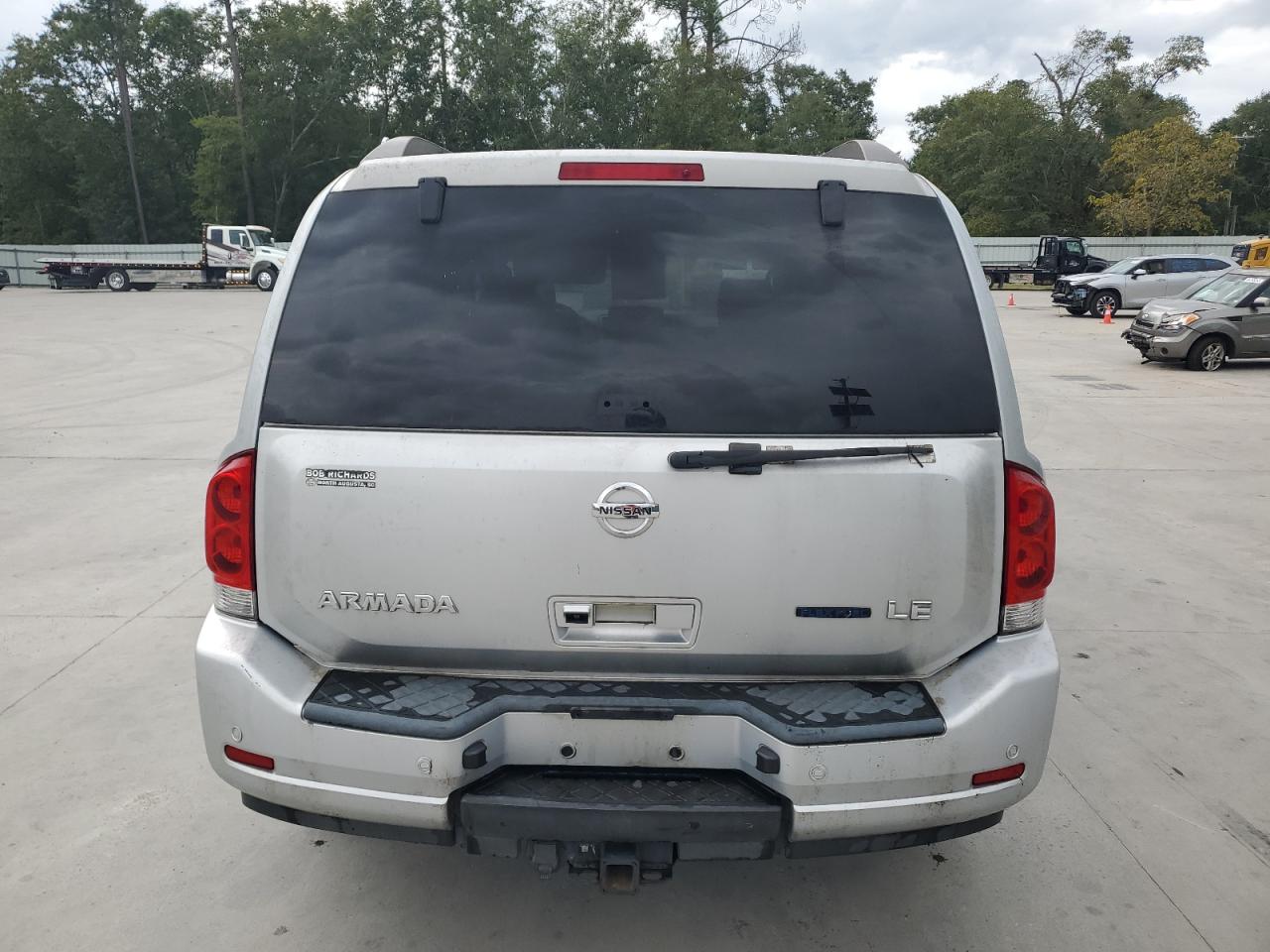 2009 Nissan Armada Se Silver vin: 5N1BA08D49N602389