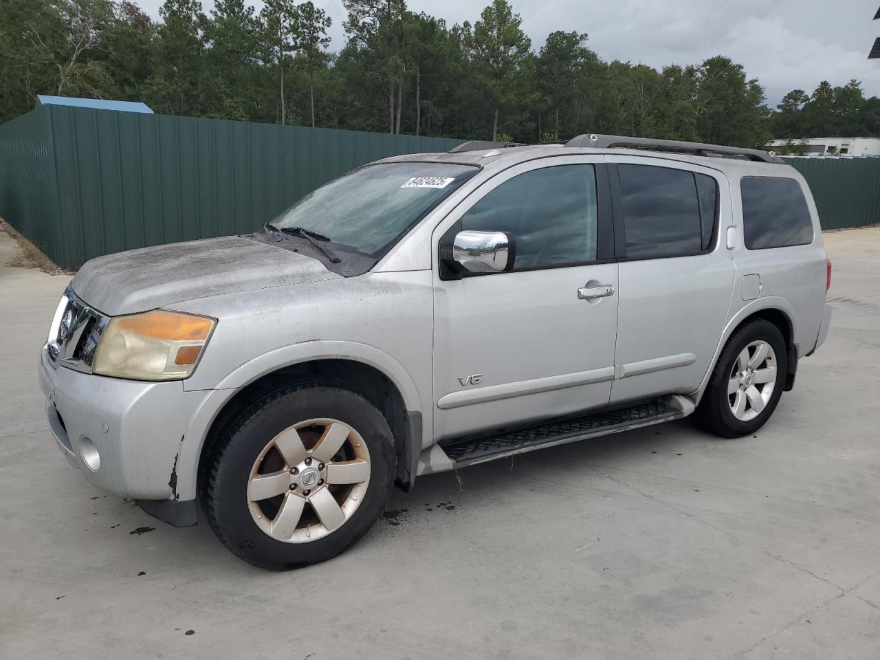 2009 Nissan Armada Se Silver vin: 5N1BA08D49N602389