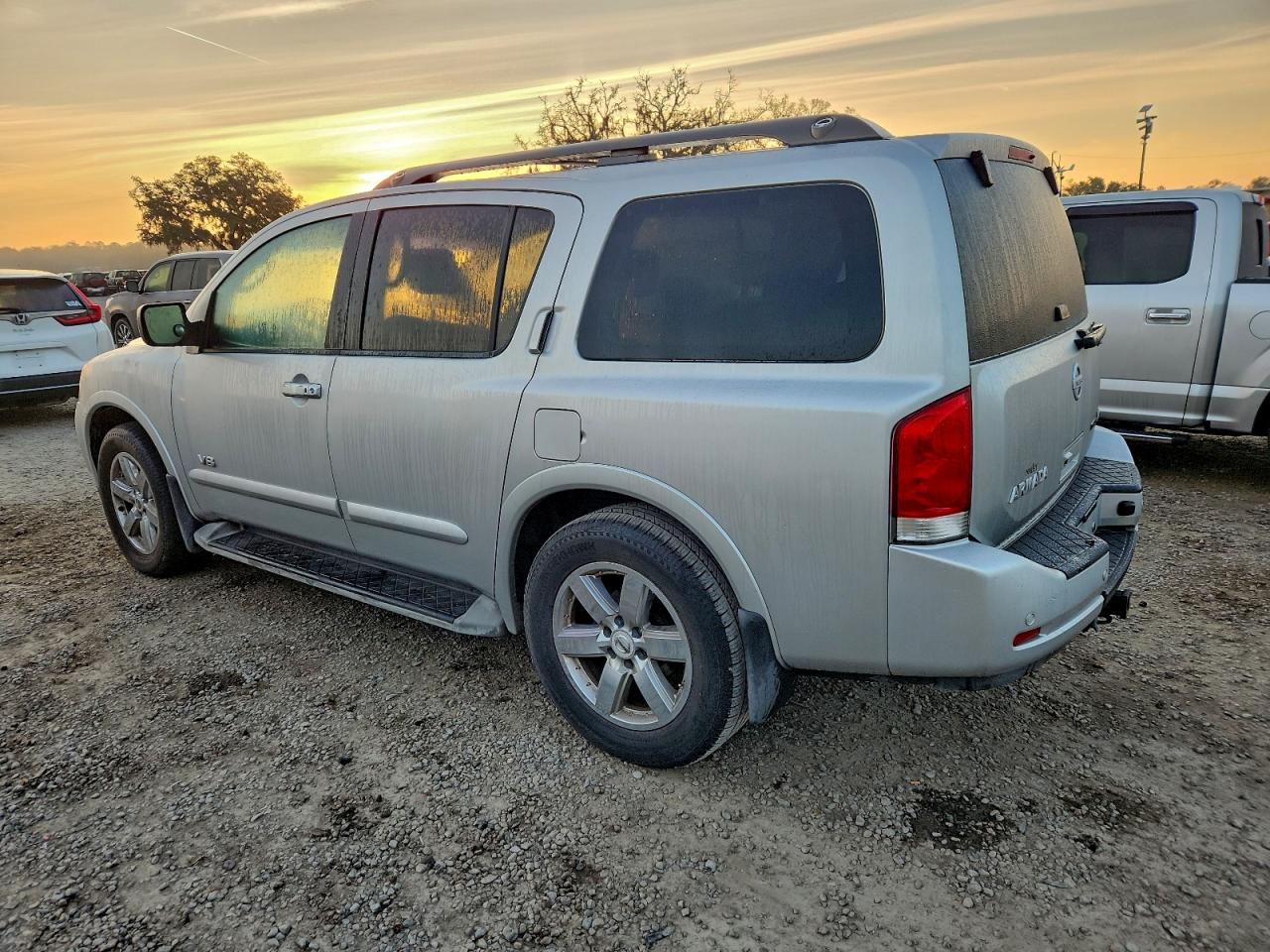 2009 Nissan Armada Se Silver vin: 5N1BA08D69N602734