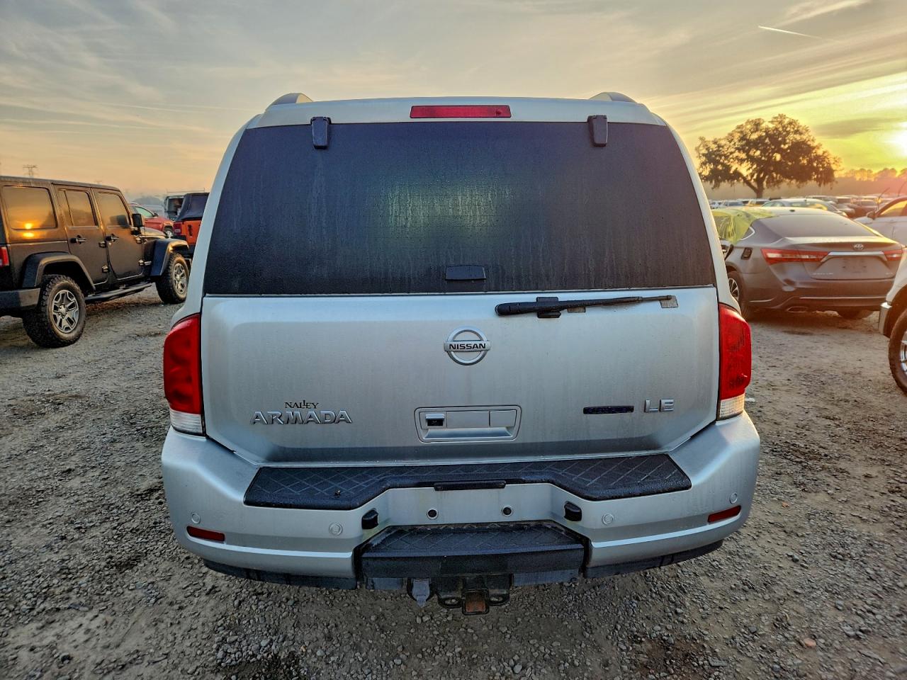 2009 Nissan Armada Se Silver vin: 5N1BA08D69N602734
