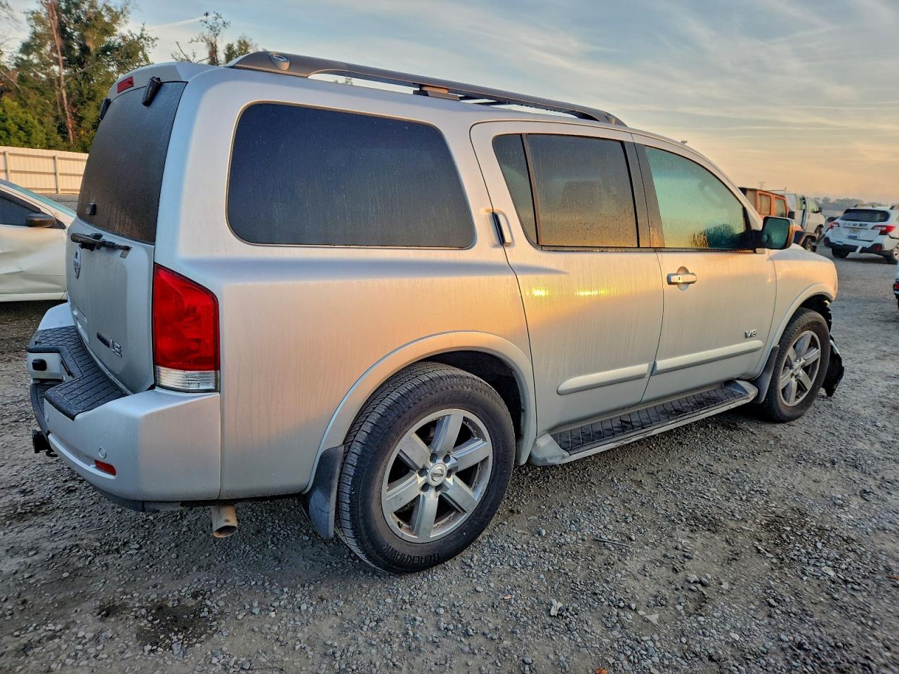 2009 Nissan Armada Se Silver vin: 5N1BA08D69N602734