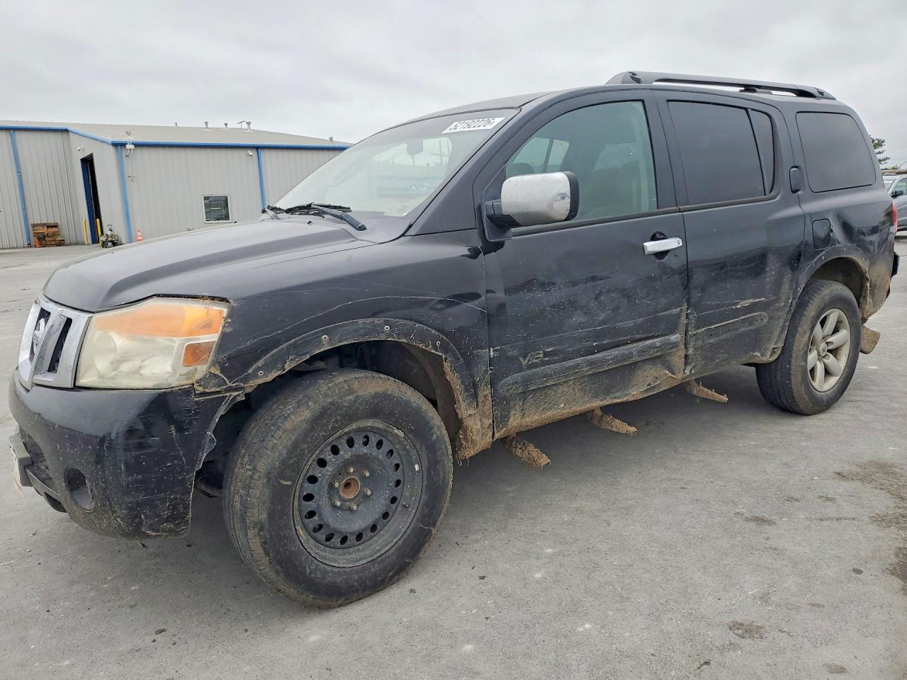 2009 Nissan Armada Se Ffv Black vin: 5N1BA08D69N603396
