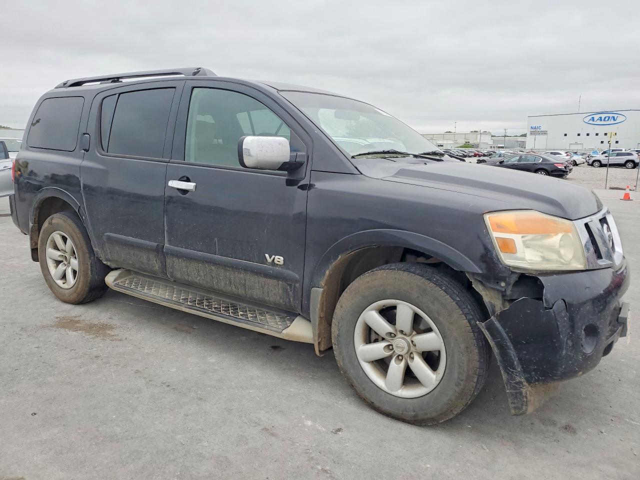 2009 Nissan Armada Se Ffv Black vin: 5N1BA08D69N603396
