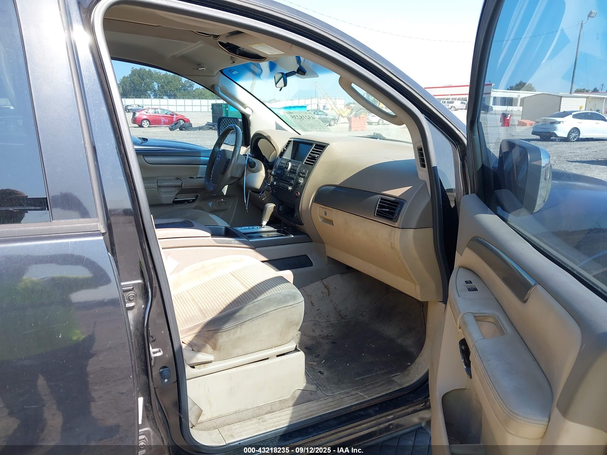 2009 Nissan Armada Se Black vin: 5N1BA08D69N606685