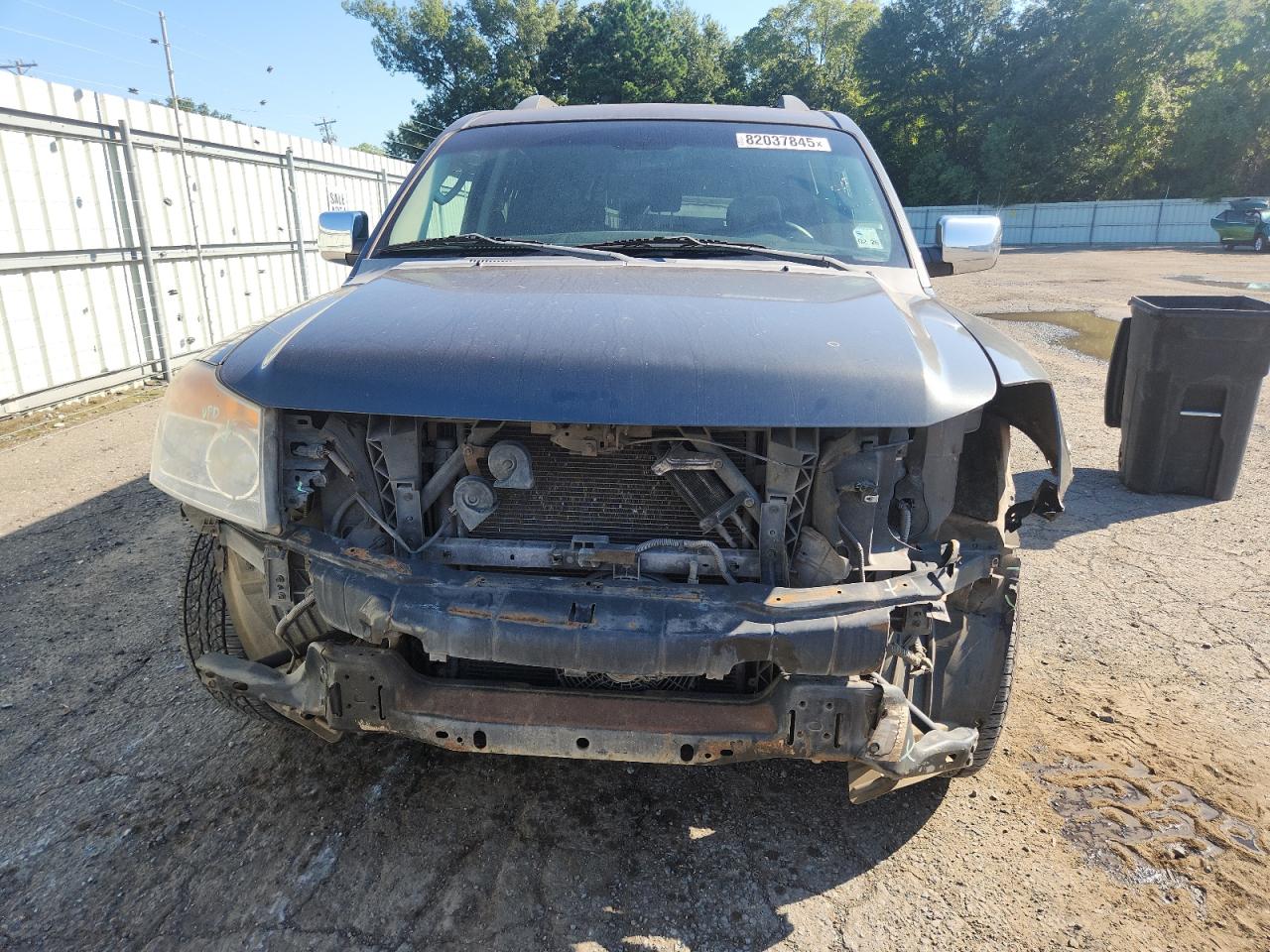 2009 Nissan Armada Se Gray vin: 5N1BA08D69N614334