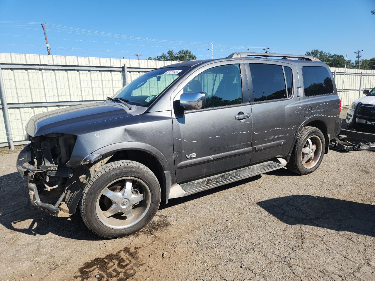2009 Nissan Armada Se Gray vin: 5N1BA08D69N614334