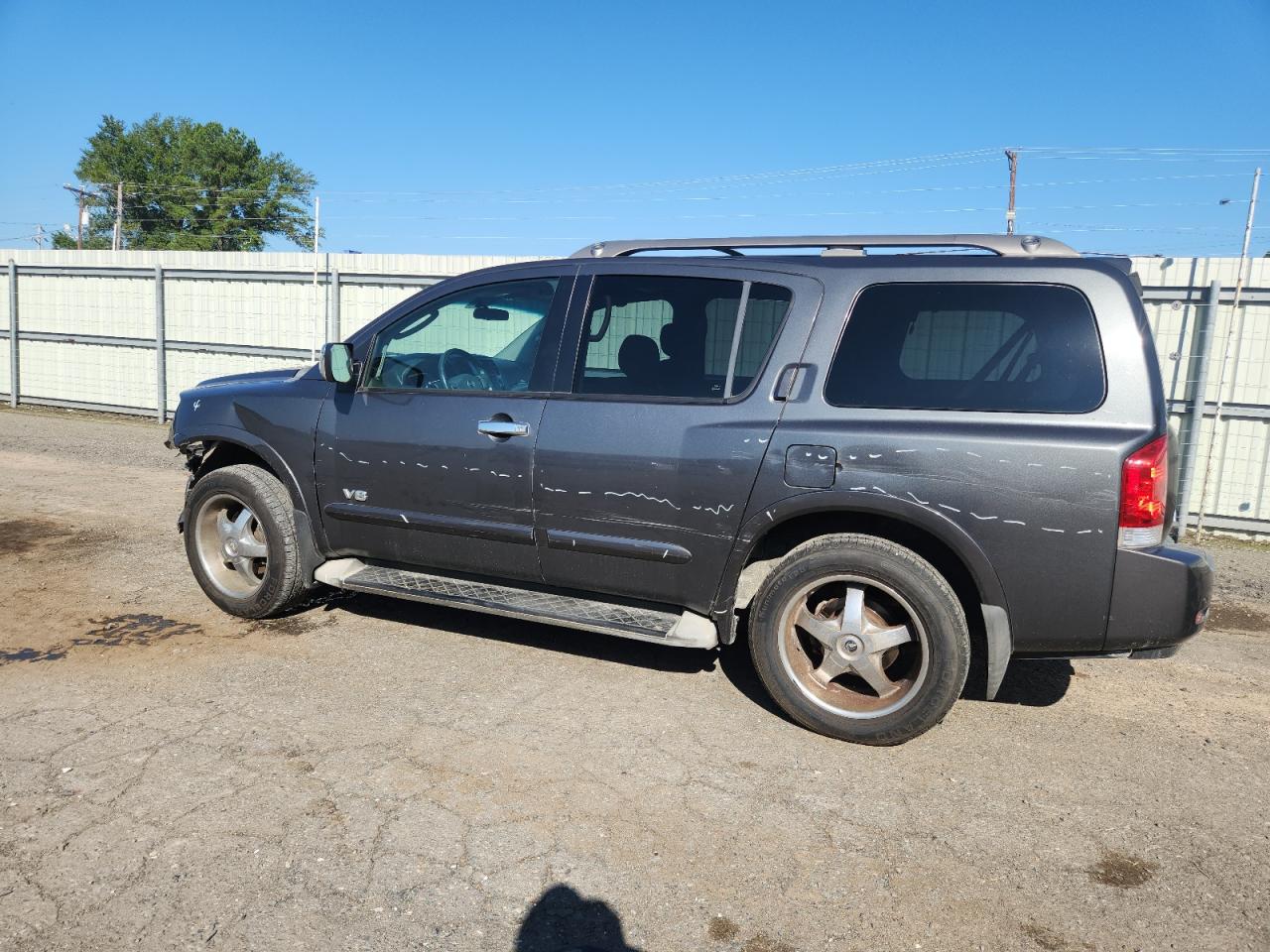 2009 Nissan Armada Se Gray vin: 5N1BA08D69N614334