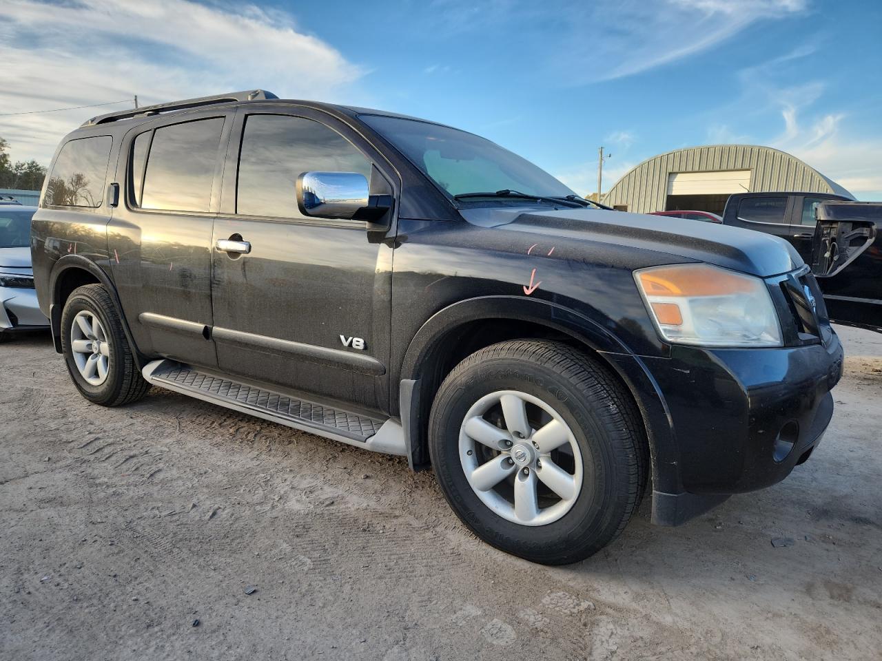 2009 Nissan Armada Se Black vin: 5N1BA08D89N603366