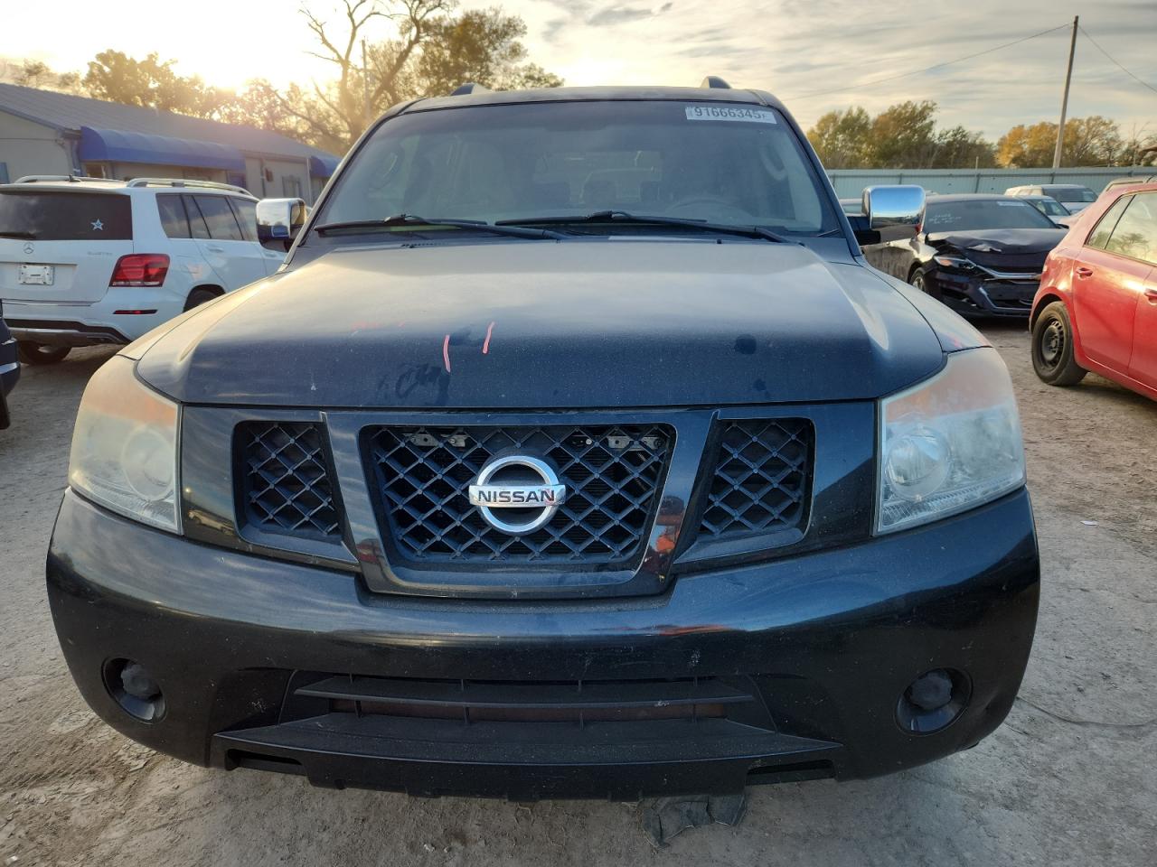 2009 Nissan Armada Se Black vin: 5N1BA08D89N603366