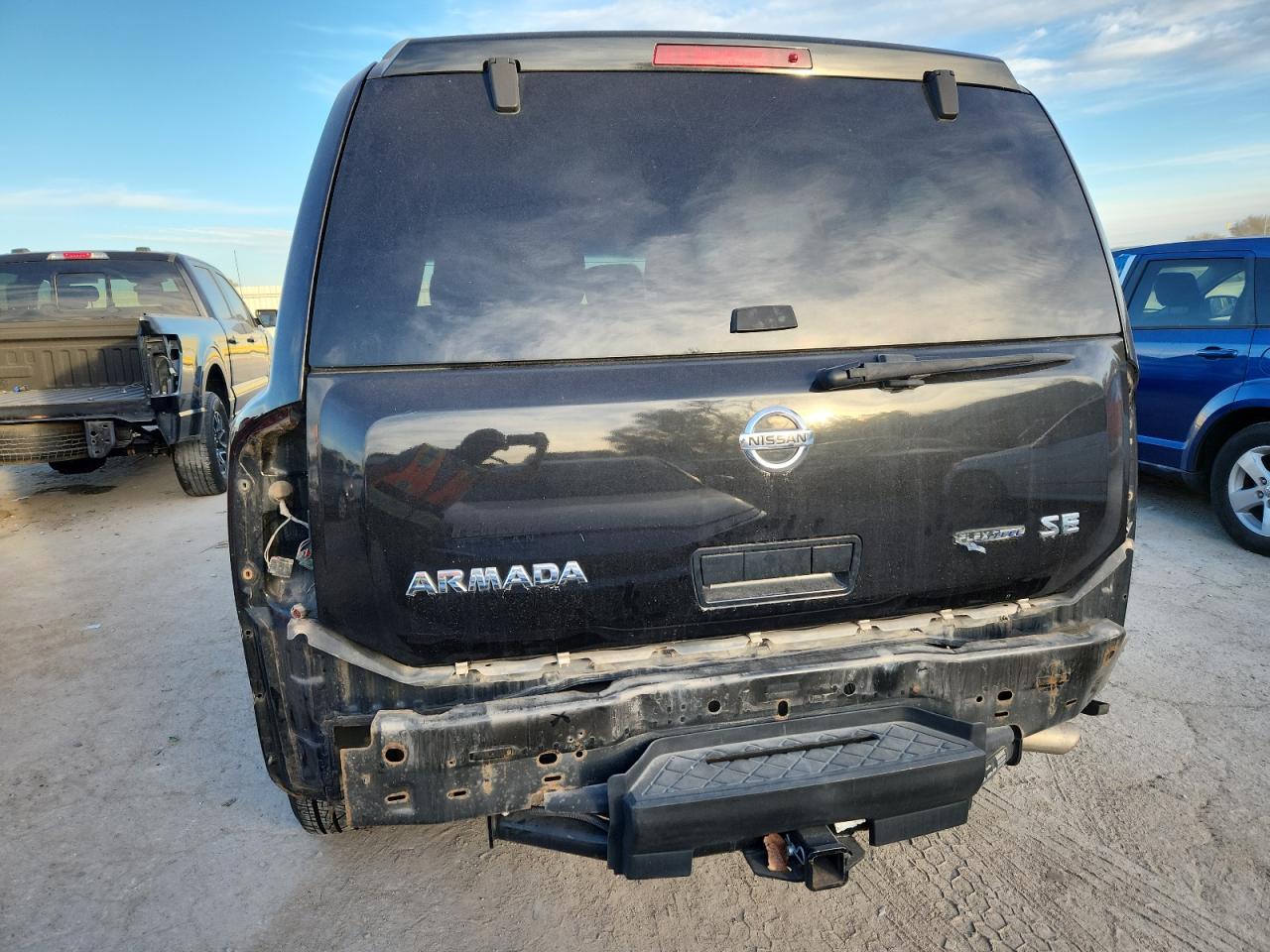 2009 Nissan Armada Se Black vin: 5N1BA08D89N603366