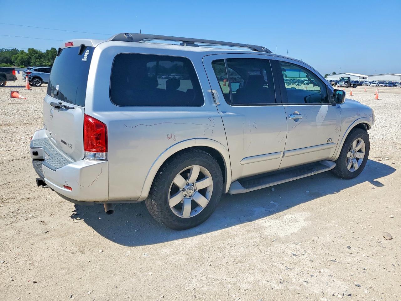 2009 Nissan Armada Se Ffv Silver vin: 5N1BA08D89N606557