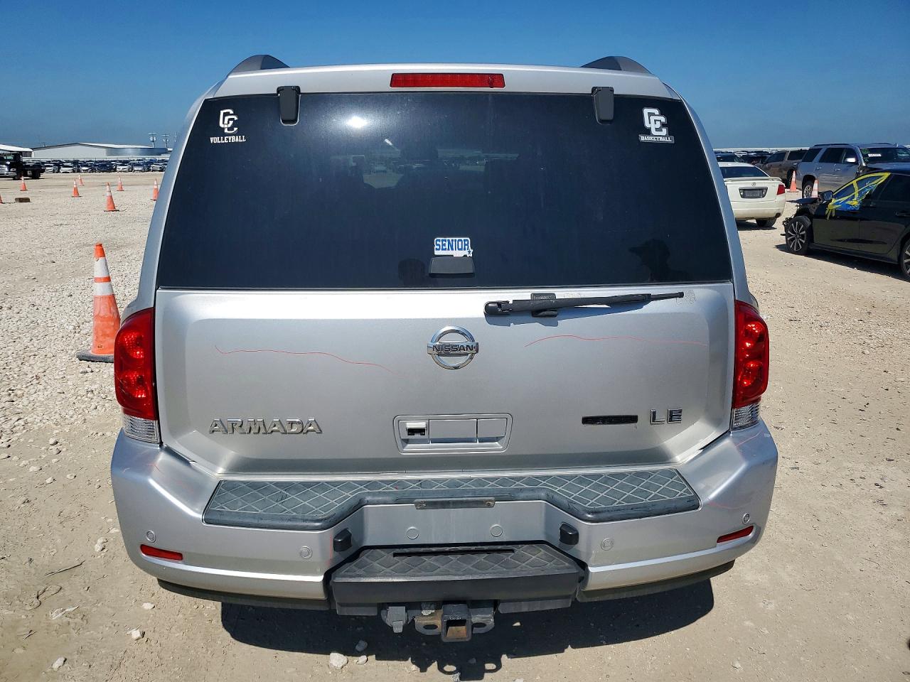 2009 Nissan Armada Se Ffv Silver vin: 5N1BA08D89N606557