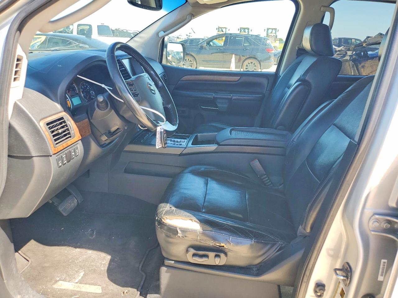 2009 Nissan Armada Se Ffv Silver vin: 5N1BA08D89N606557