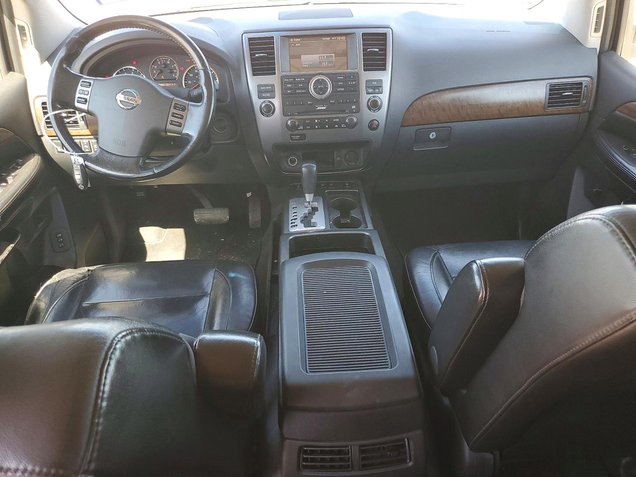 2009 Nissan Armada Se Ffv Silver vin: 5N1BA08D89N606557