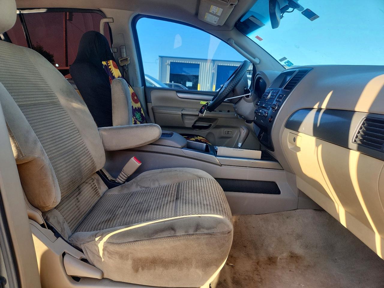 2008 Nissan Armada Se Ffv Black vin: 5N1BA08D98N626248