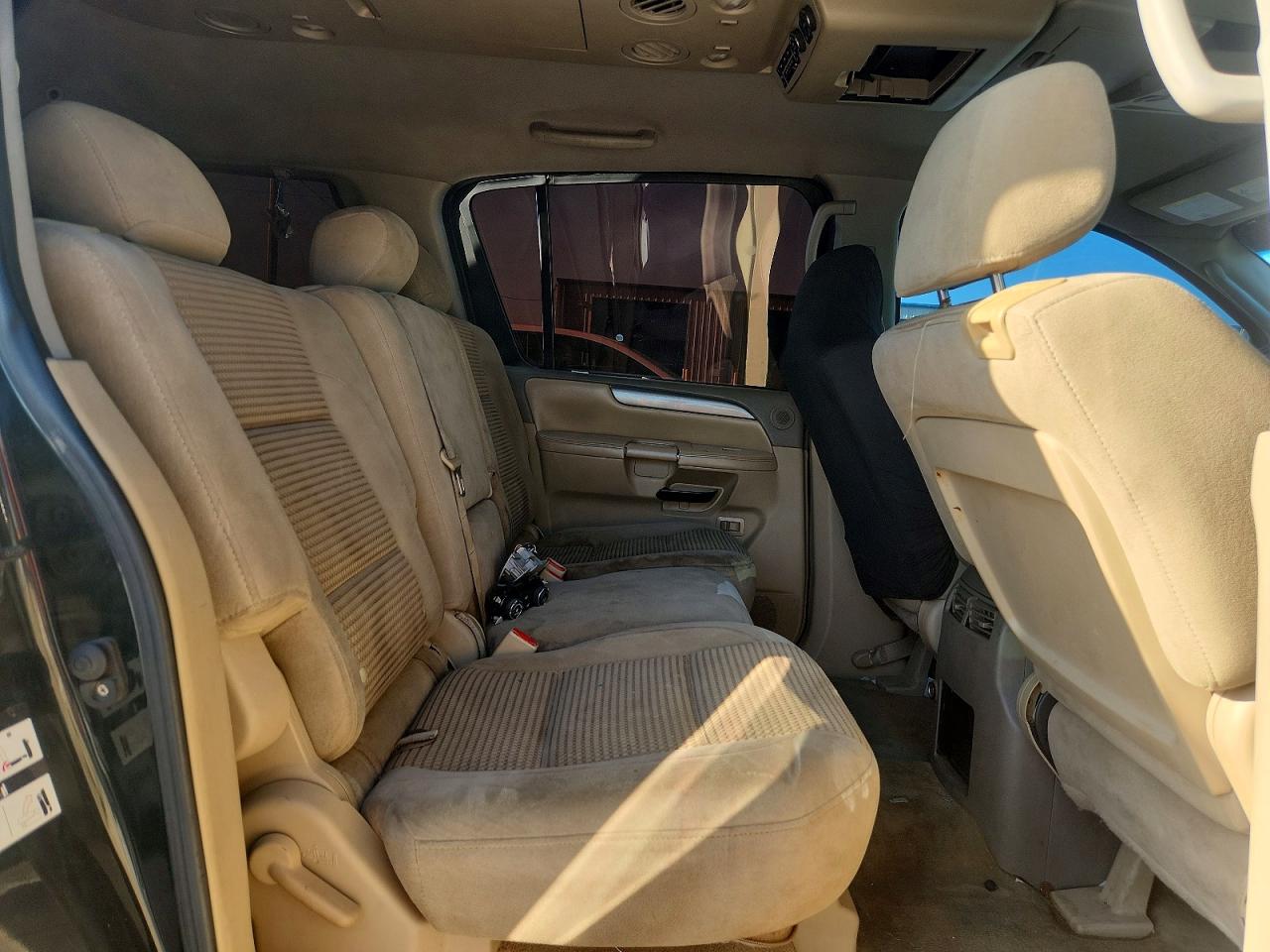 2008 Nissan Armada Se Ffv Black vin: 5N1BA08D98N626248