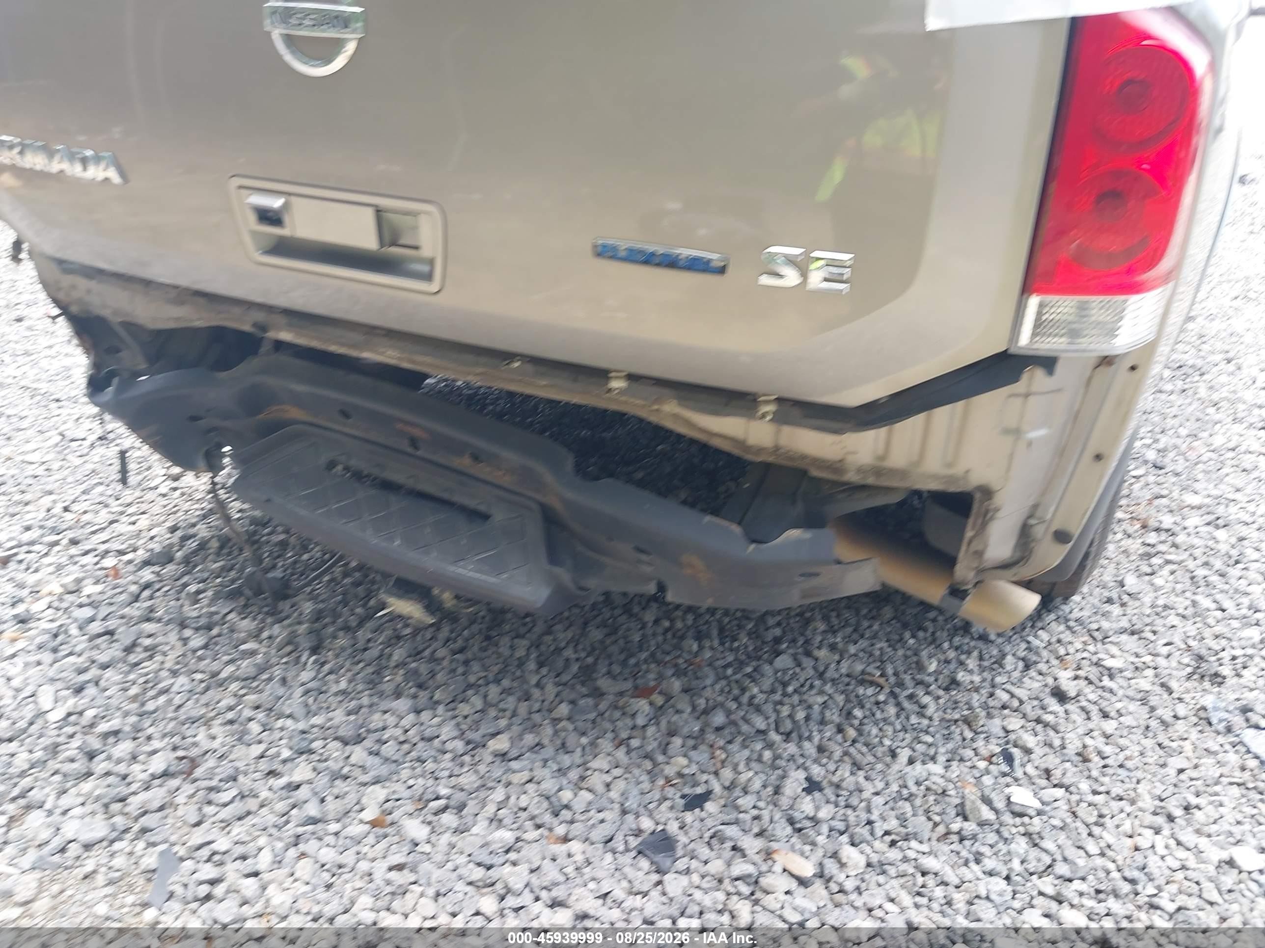 2008 Nissan Armada Se Tan vin: 5N1BA08D98N628288