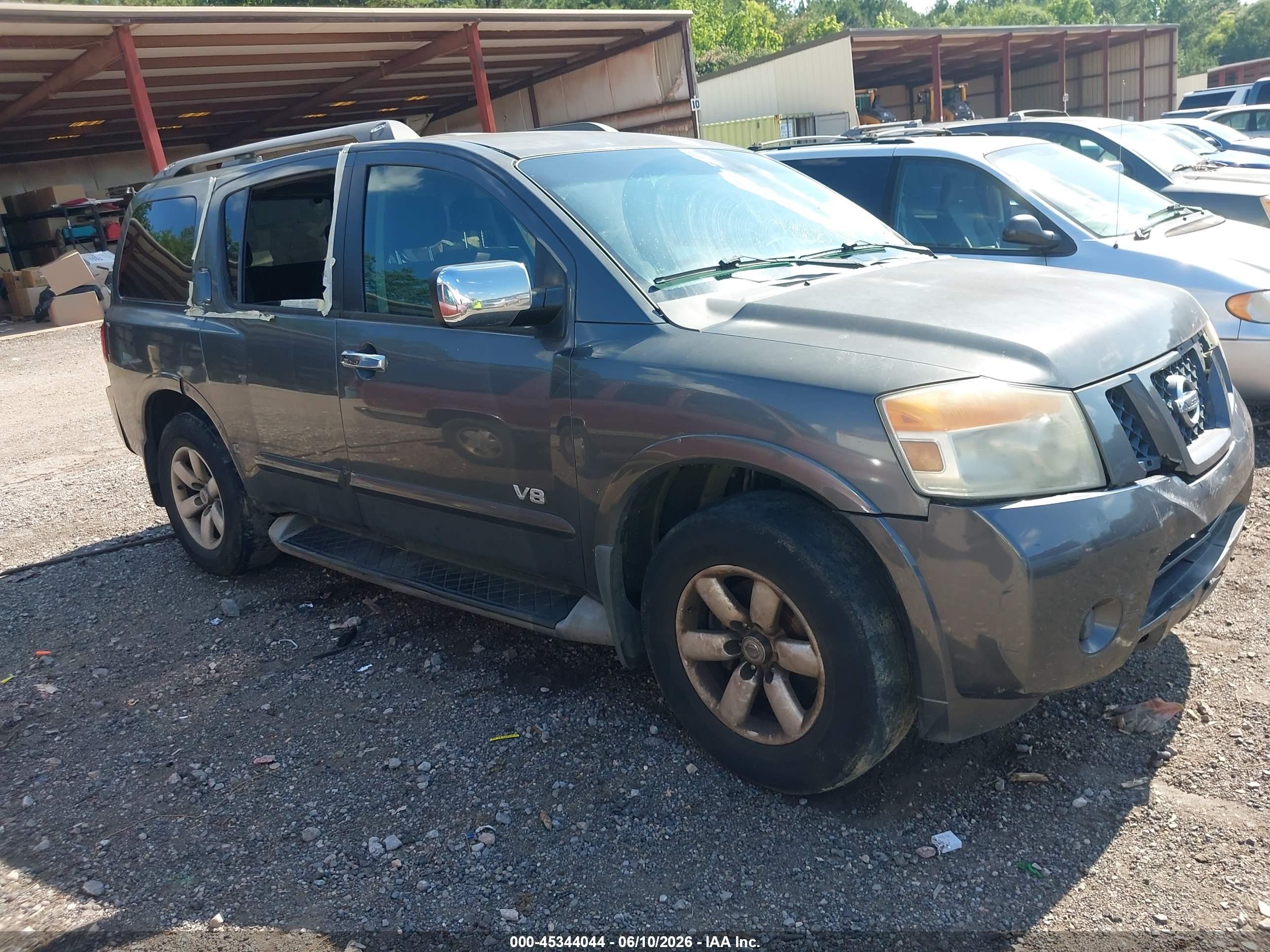 2009 Nissan Armada Se Gray vin: 5N1BA08D99N603800
