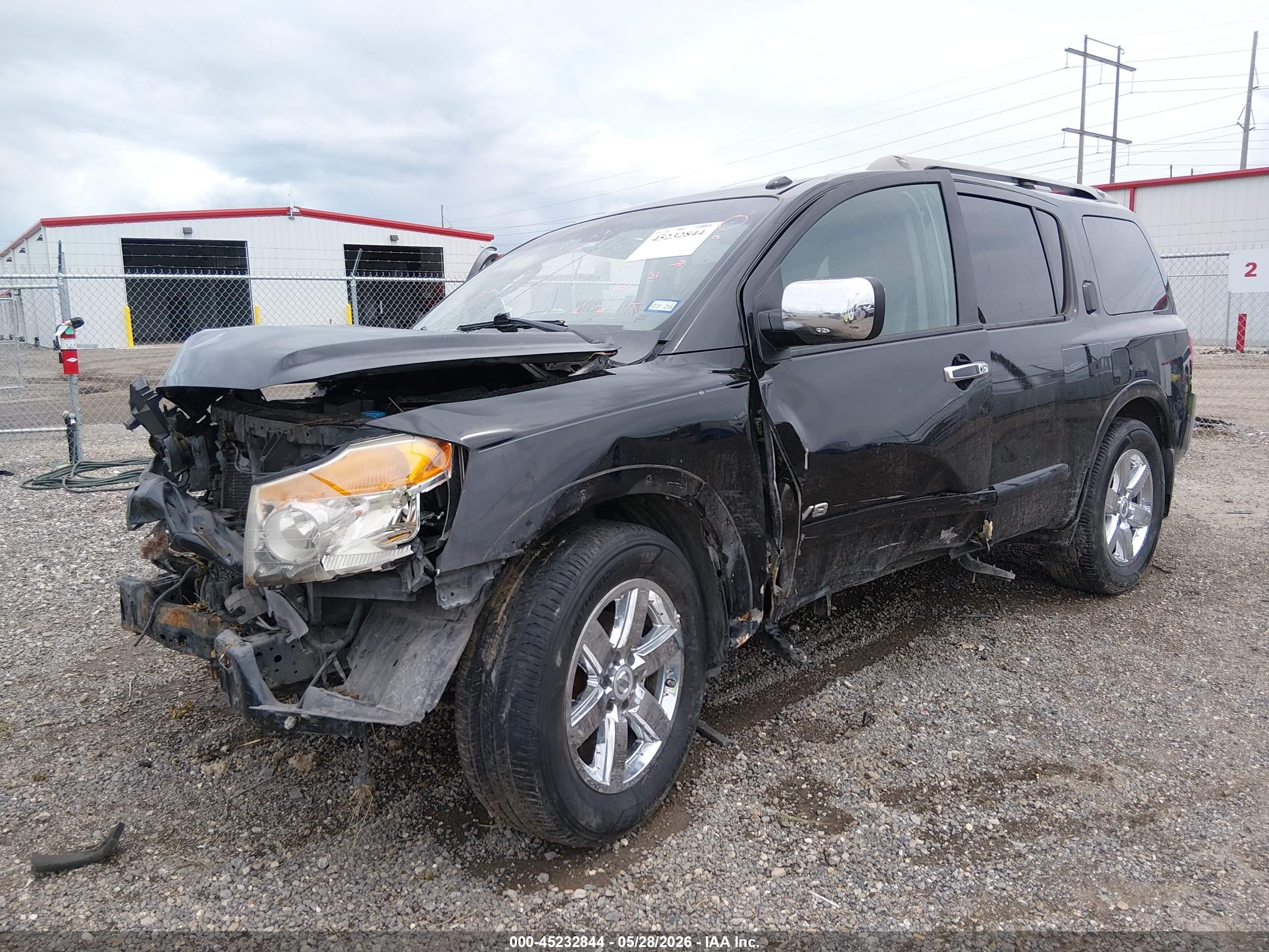 2009 Nissan Armada Le Black vin: 5N1BA08DX9N604020