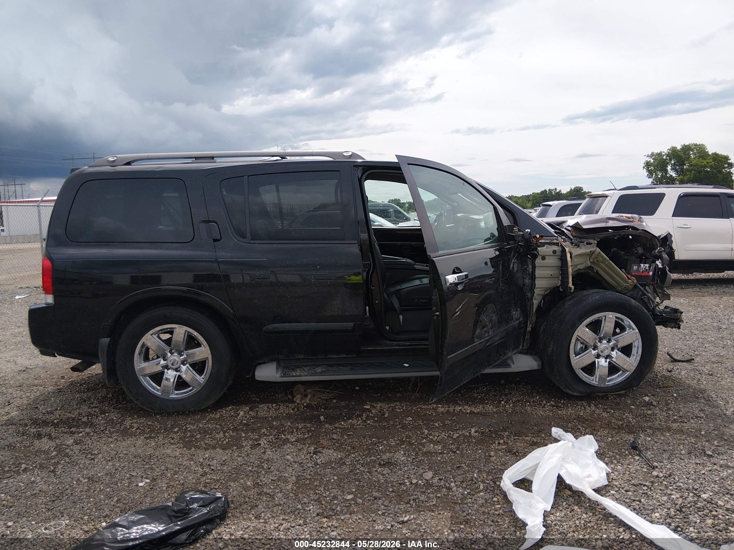 2009 Nissan Armada Le Black vin: 5N1BA08DX9N604020