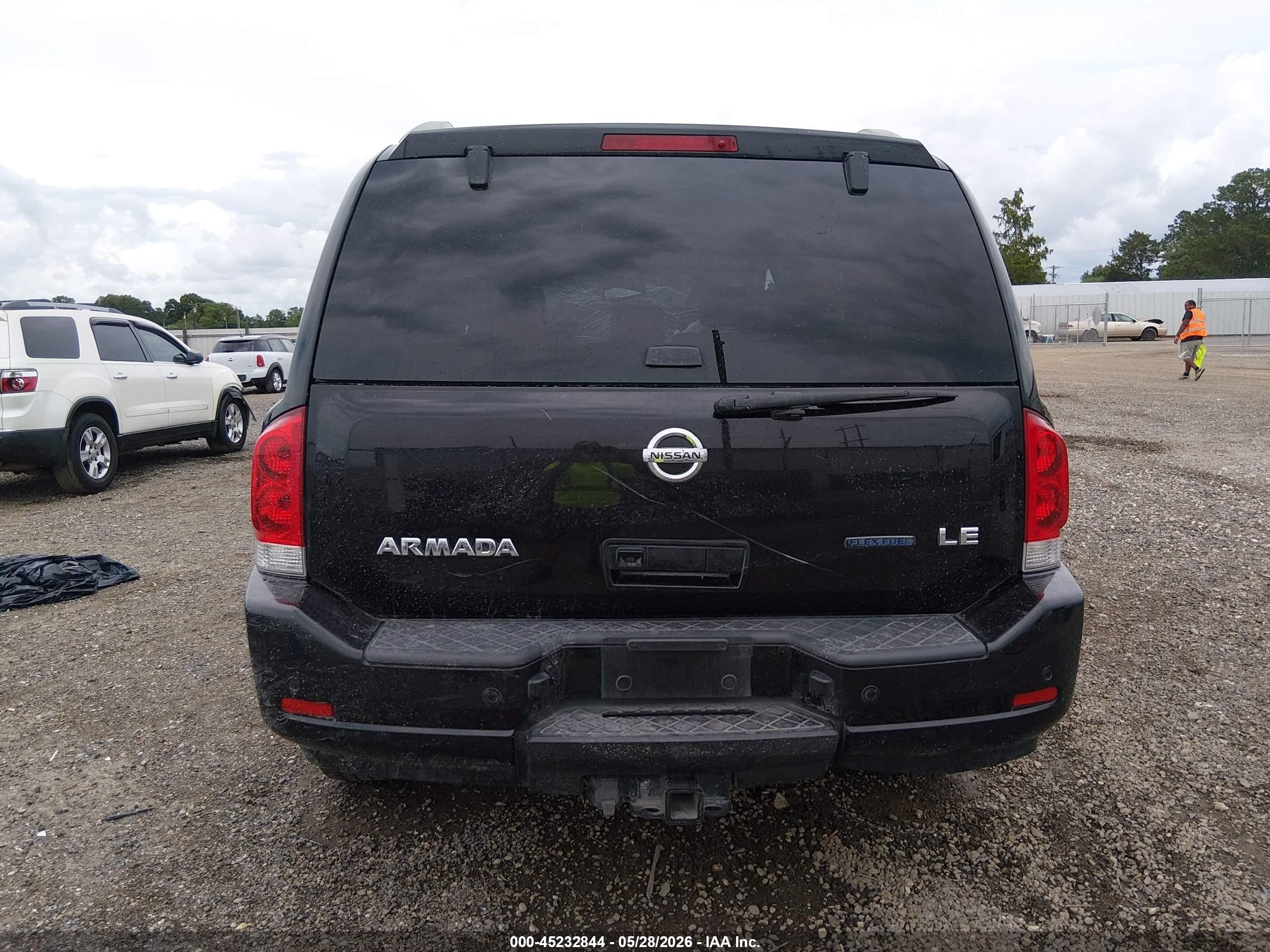 2009 Nissan Armada Le Black vin: 5N1BA08DX9N604020