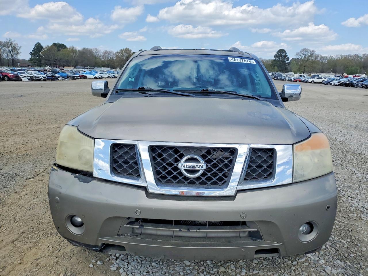2009 Nissan Armada Se Ffv Beige vin: 5N1BA08DX9N606284