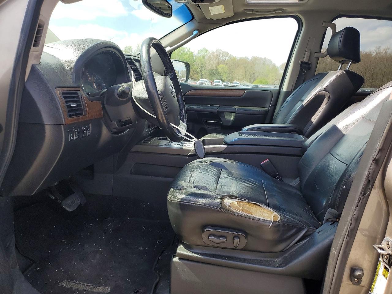 2009 Nissan Armada Se Ffv Beige vin: 5N1BA08DX9N606284