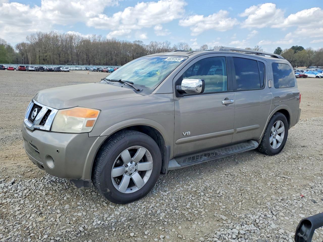 2009 Nissan Armada Se Ffv Beige vin: 5N1BA08DX9N606284