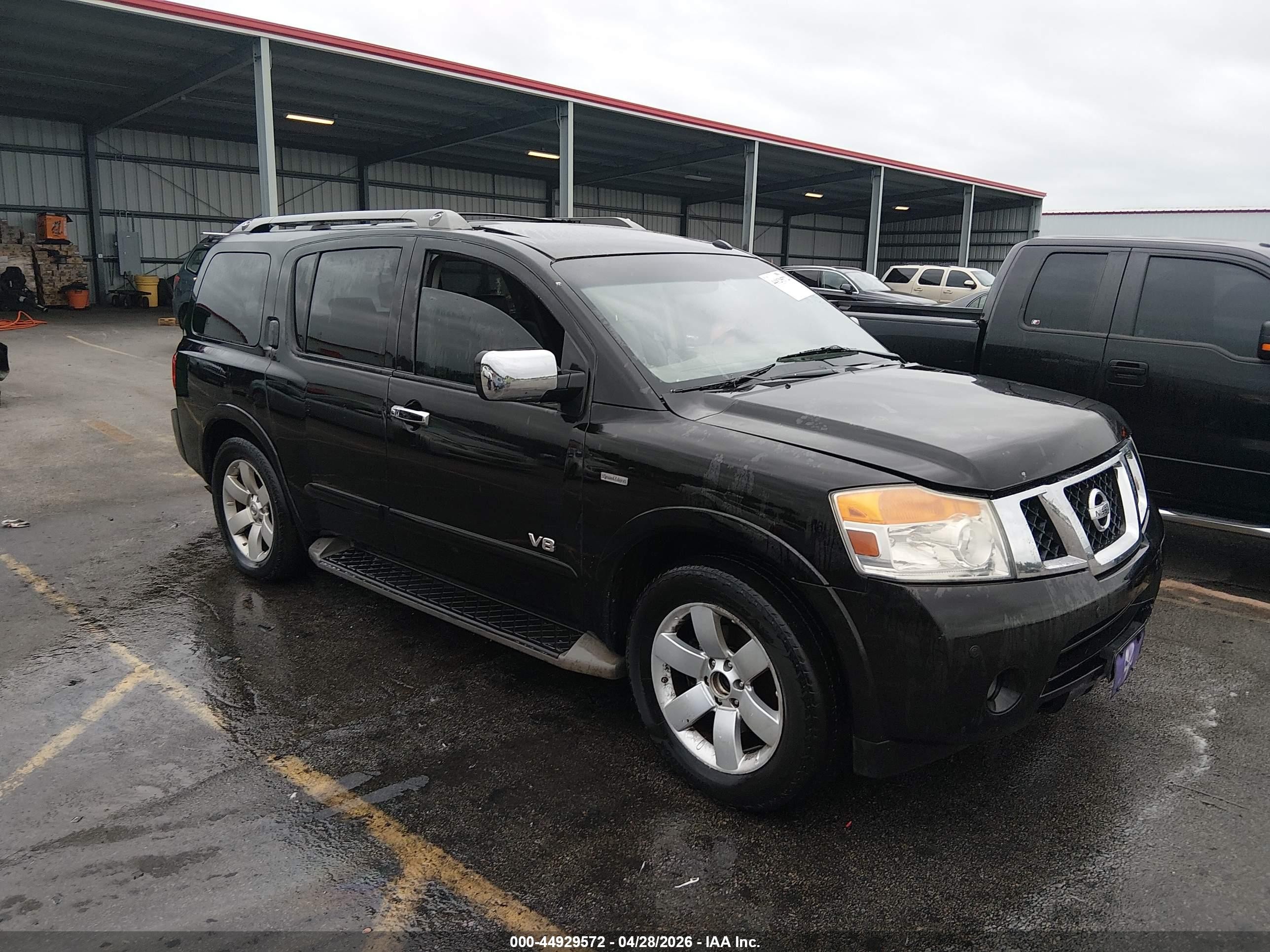 2009 Nissan Armada Le Black vin: 5N1BA08DX9N606673