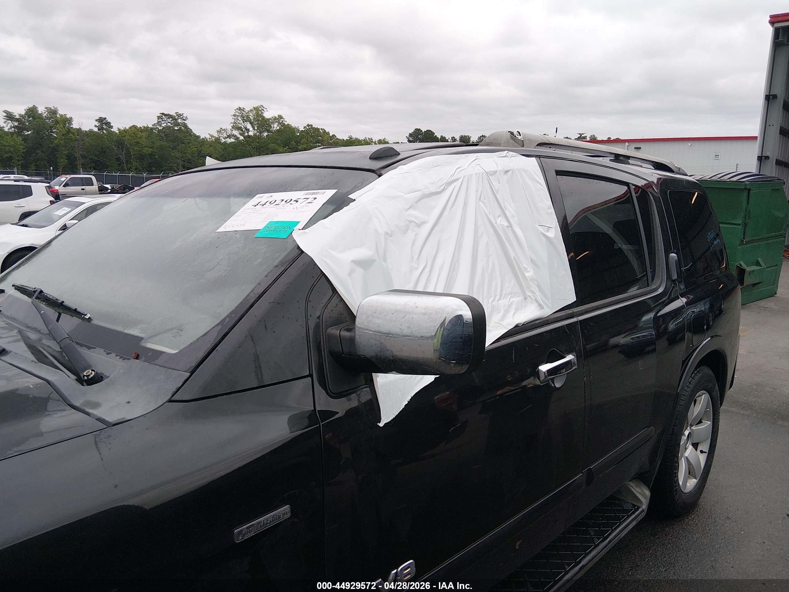 2009 Nissan Armada Le Black vin: 5N1BA08DX9N606673