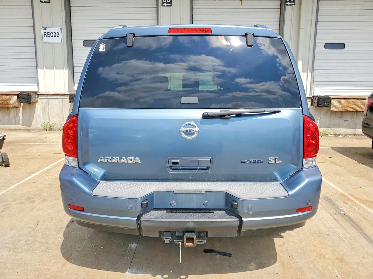 2011 Nissan Armada Sv Синий vin: 5N1BA0NC0BN600205