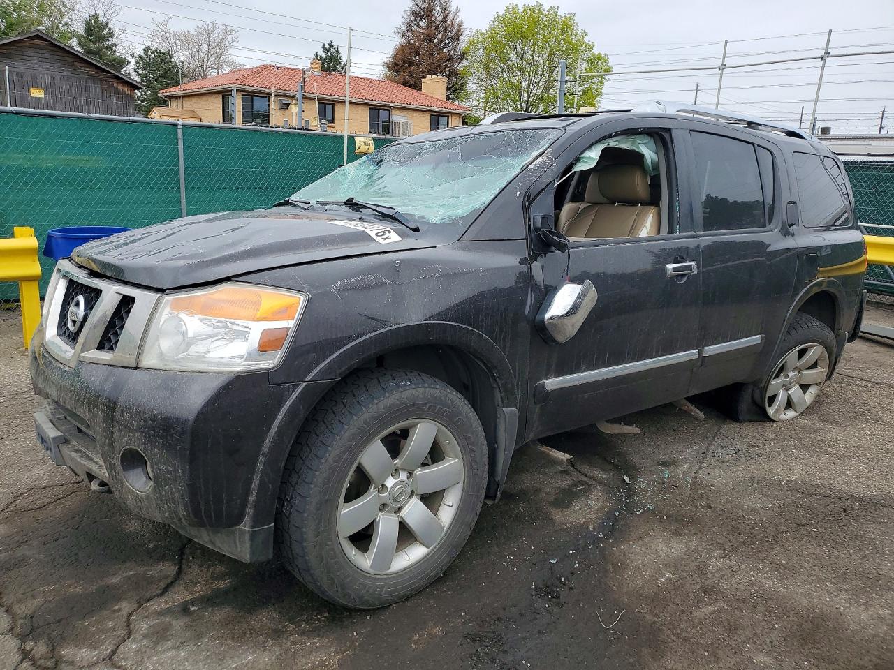 2013 Nissan Armada Sv Black vin: 5N1BA0NC1DN602368