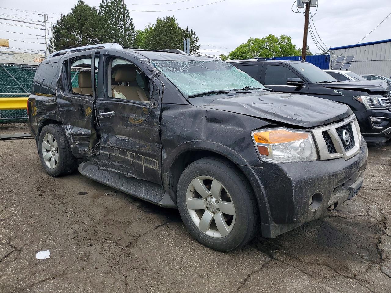 2013 Nissan Armada Sv Black vin: 5N1BA0NC1DN602368