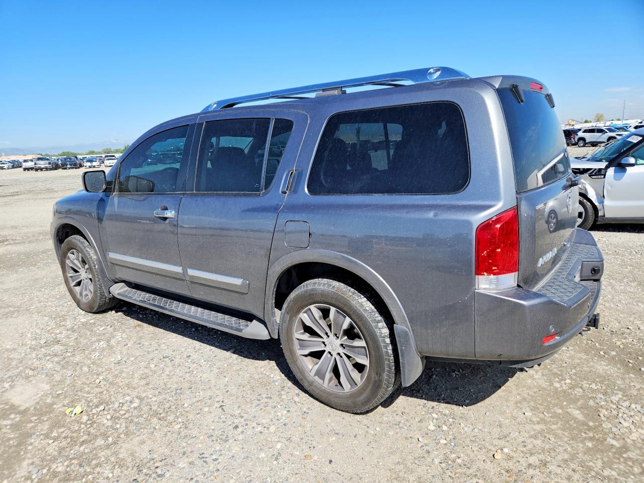 2015 Nissan Armada Sl Gray vin: 5N1BA0NC3FN620485
