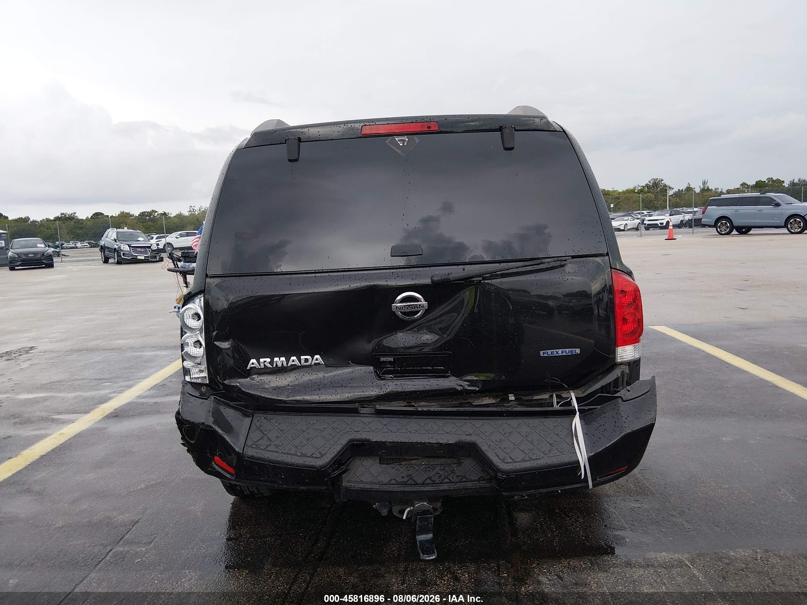 2013 Nissan Armada Sv Black vin: 5N1BA0NC4DN605247