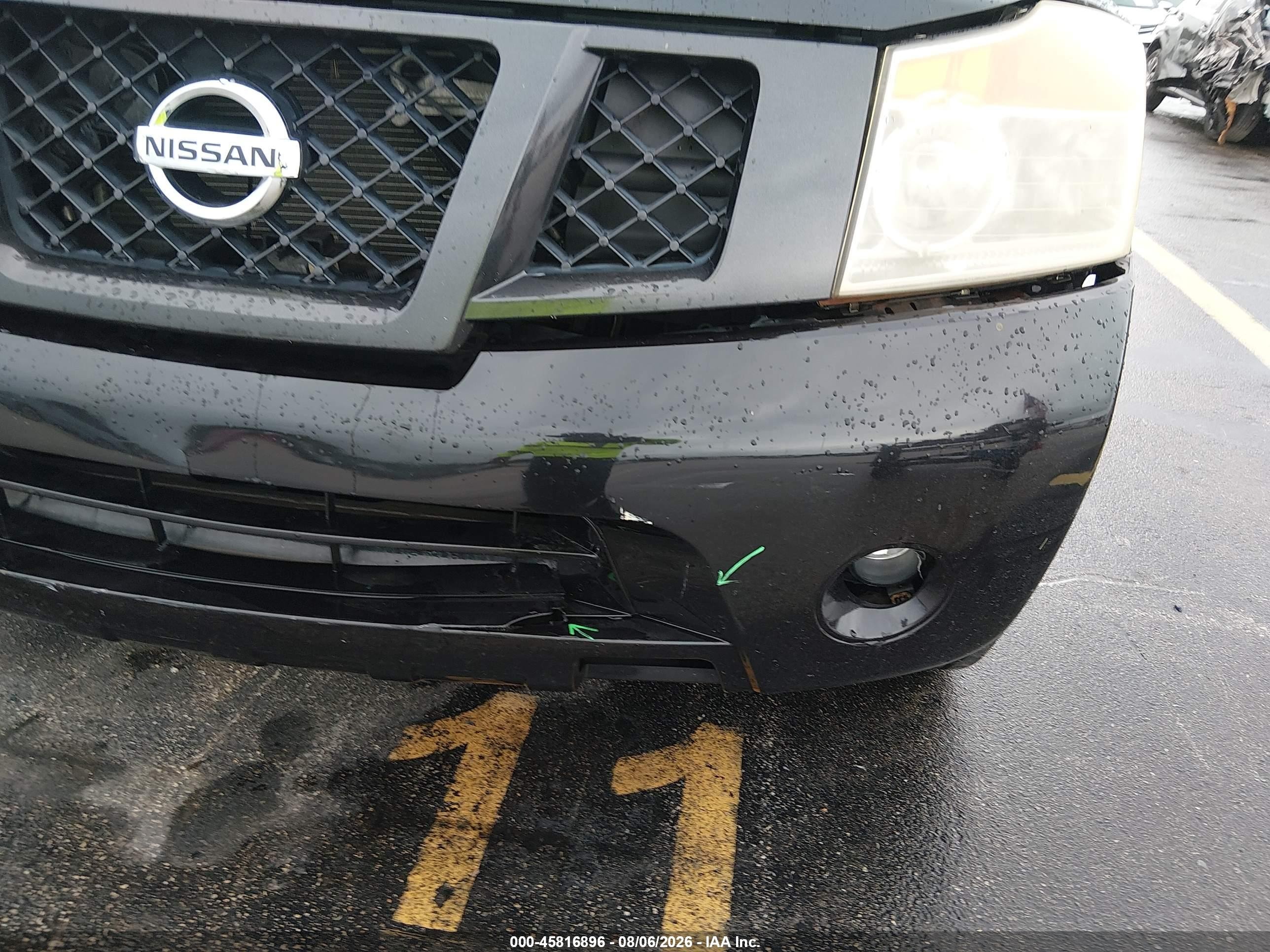 2013 Nissan Armada Sv Black vin: 5N1BA0NC4DN605247