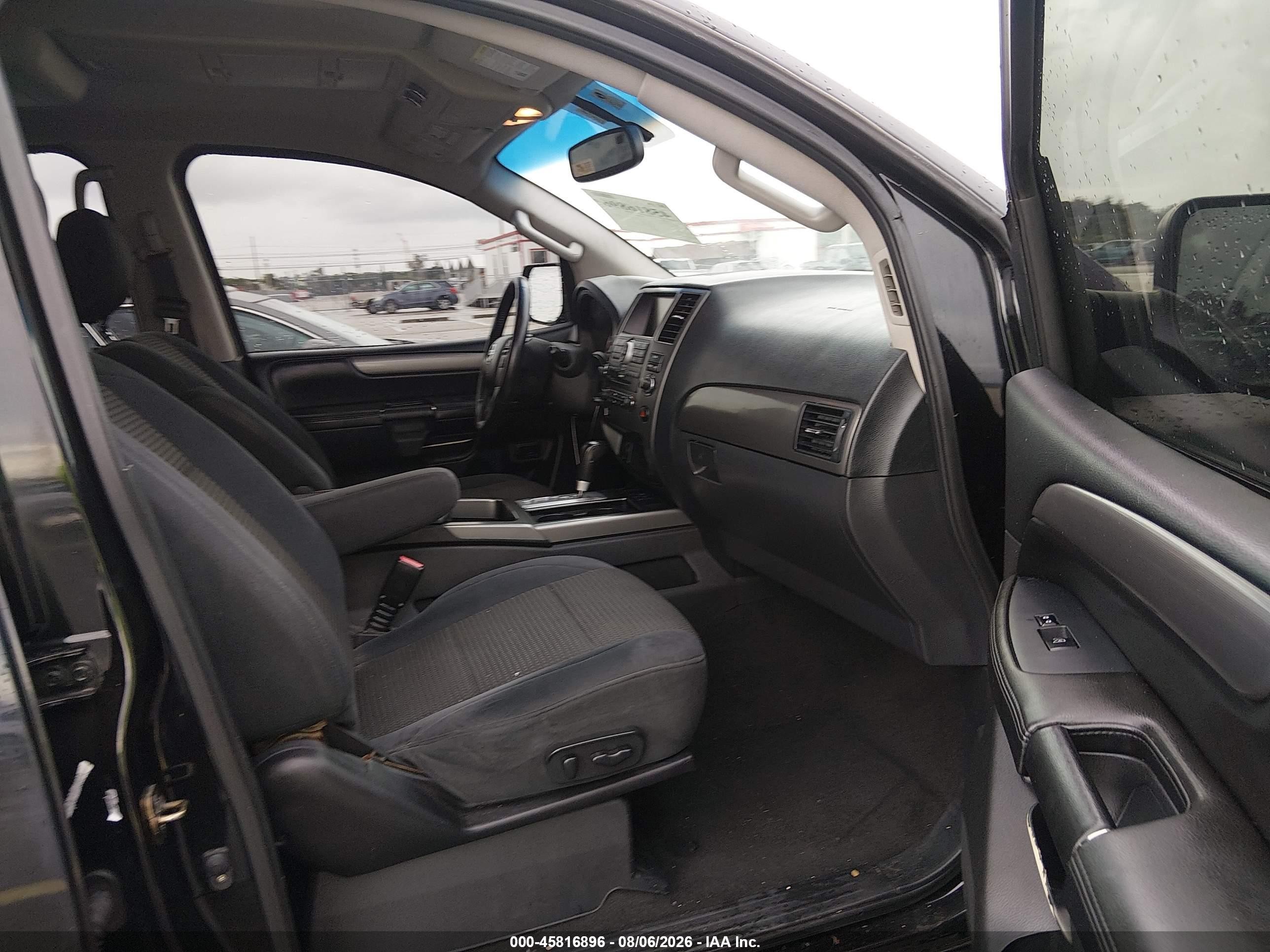 2013 Nissan Armada Sv Black vin: 5N1BA0NC4DN605247