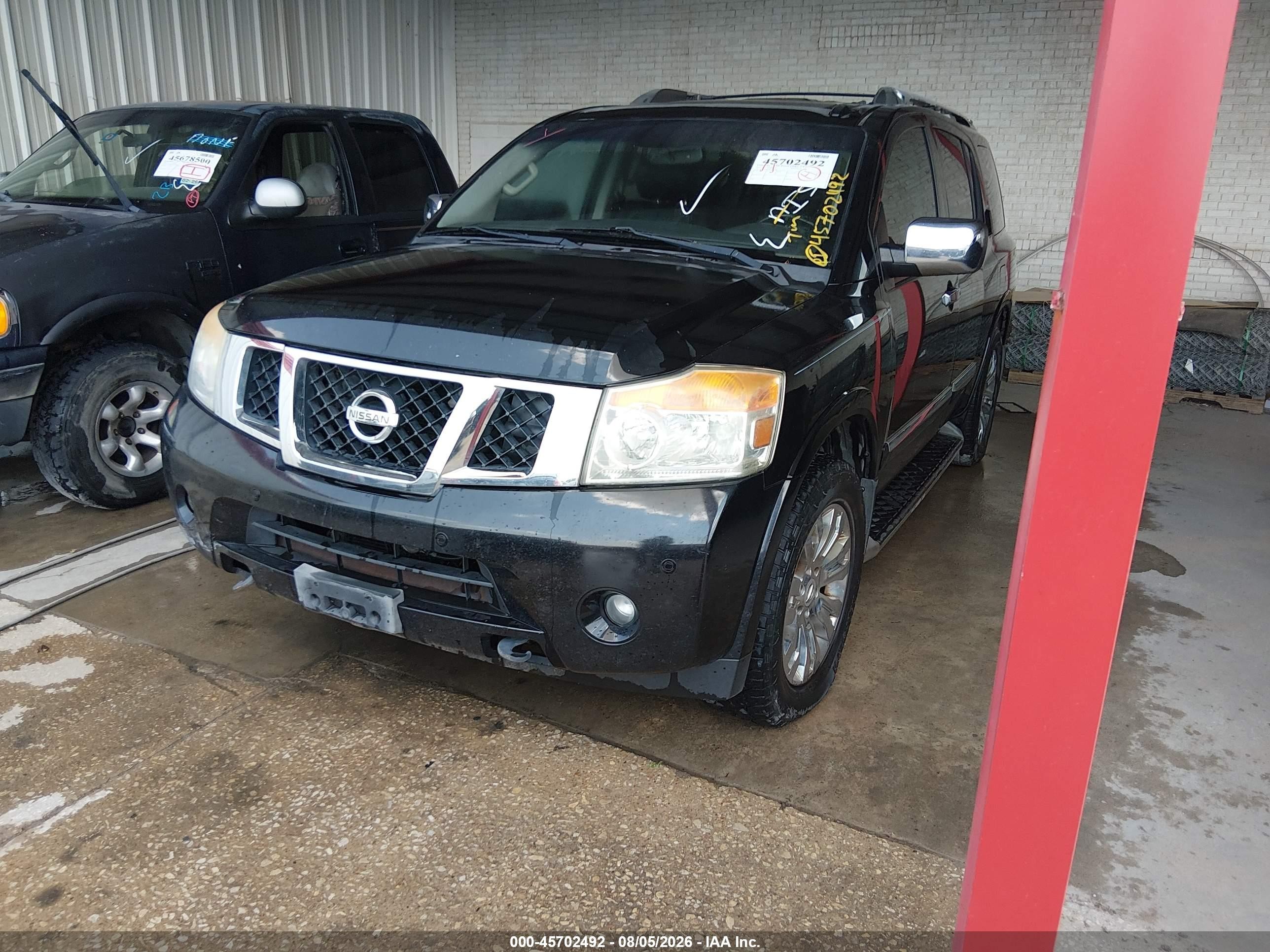 2015 Nissan Armada Platinum Black vin: 5N1BA0NC4FN601248